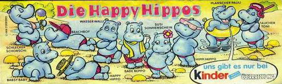 11 Die Happy Hippos 1988