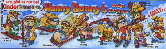 34 Hanny Bunny’s lustige Skihasen 1996